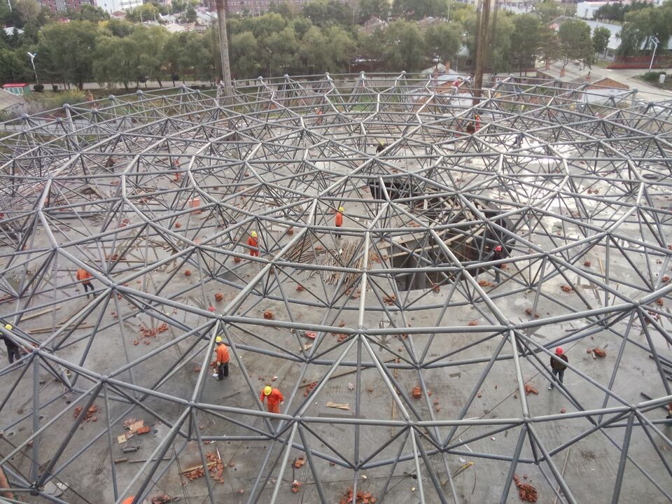 定西全民健身中心网架